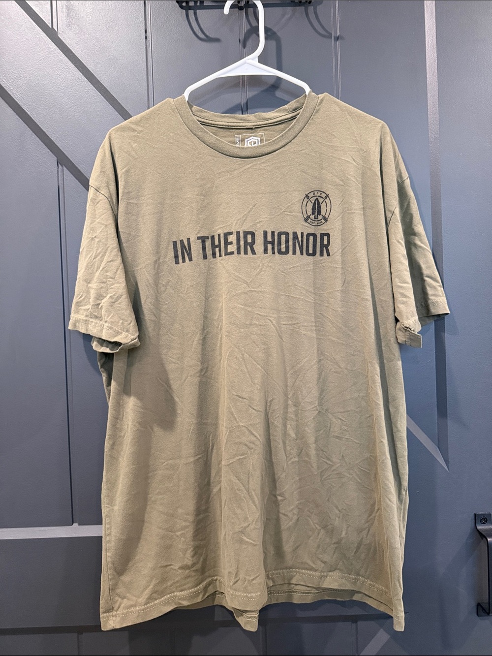 Born Primitive Olive Green "In Their Honor" Graphic Tee